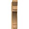 Ekena Millwork Merced Slat Rough Sawn Outlooker, Western Red Cedar, 8"W x 36"D x 36"H OUT08X36X36MRC06RWR - alternate 2